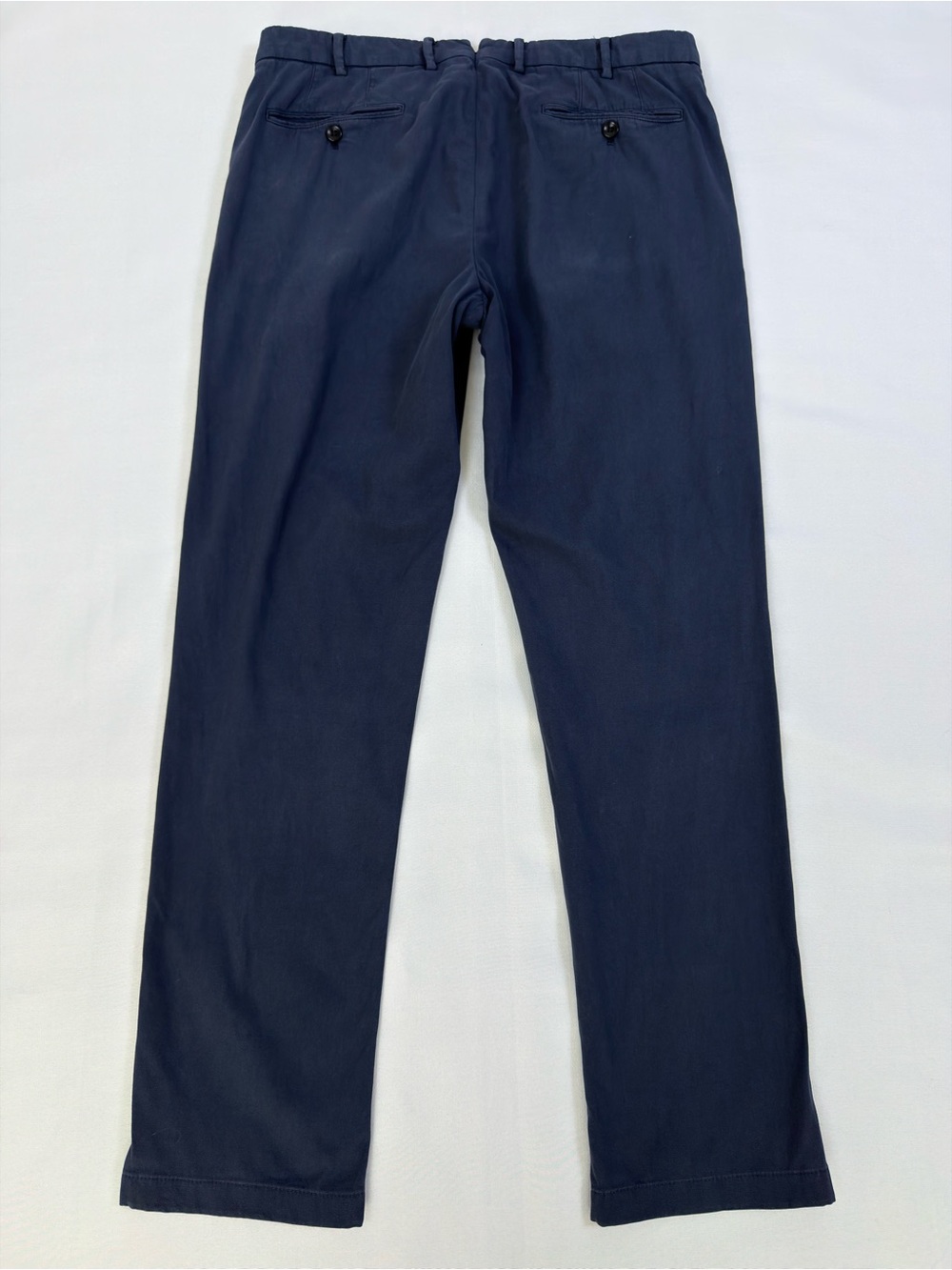 Loro Piana Men’s Navy Stretch Cotton Pants Size 48 32x30 Made in Italy - Picture 4 of 13